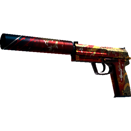 USP 消音版(StatTrak™) | 倒吊人 (破损不堪)