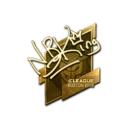 印花 | NBK-(金色)| 2018年波士顿锦标赛