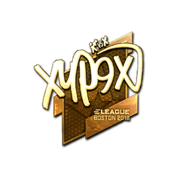 印花 | Xyp9x(金色)| 2018年波士顿锦标赛