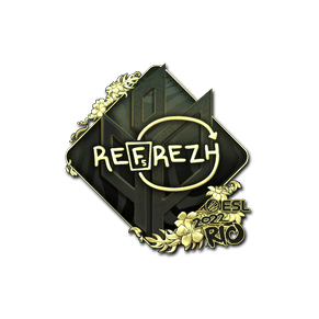 印花 | refrezh(金色)| 2022年里约热内卢锦标赛