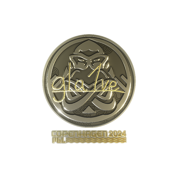 印花 | gla1ve(金色)| 2024年哥本哈根锦标赛
