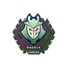 印花 | G2 Esports(全息)| 2018年伦敦锦标赛