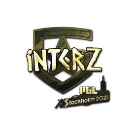 印花 | interz(金色)| 2021年斯德哥尔摩锦标赛