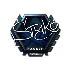 印花 | STYKO(闪亮)| 2018年伦敦锦标赛