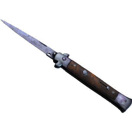 短剑(★ StatTrak™) | 蓝钢 (久经沙场)