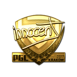 印花 | innocent(金色)| 2017年克拉科夫锦标赛