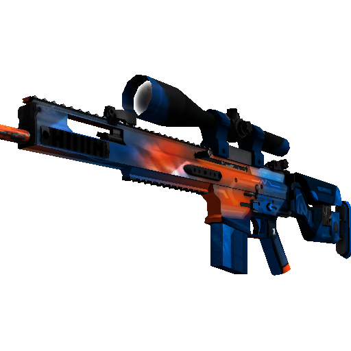 SCAR-20(StatTrak™) | 心脏打击 (崭新出厂)