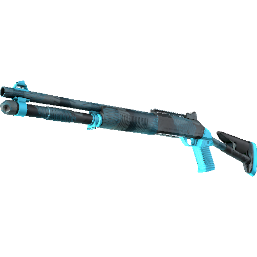 XM1014(StatTrak™) | 滑流 (略有磨损)