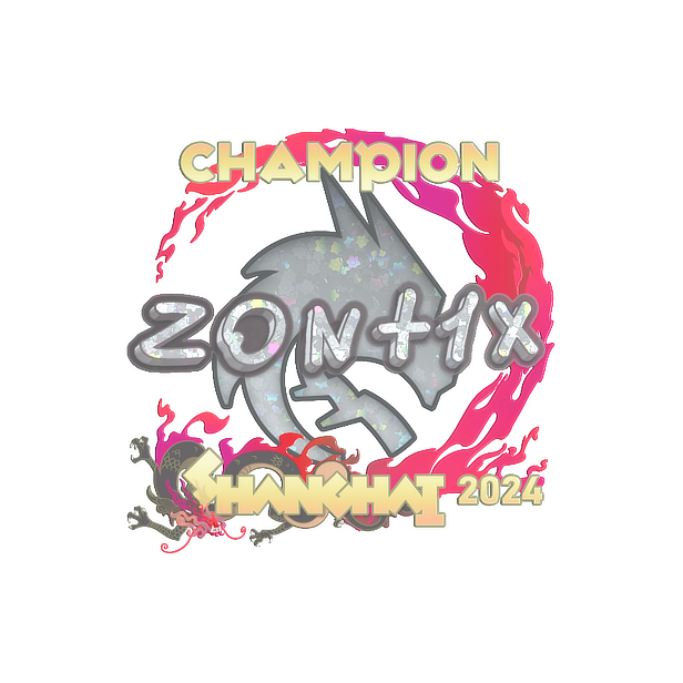 印花 | zont1x(闪耀,冠军)| 2024年上海锦标赛