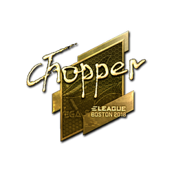 印花 | chopper（金色）| 2018年波士顿锦标赛
