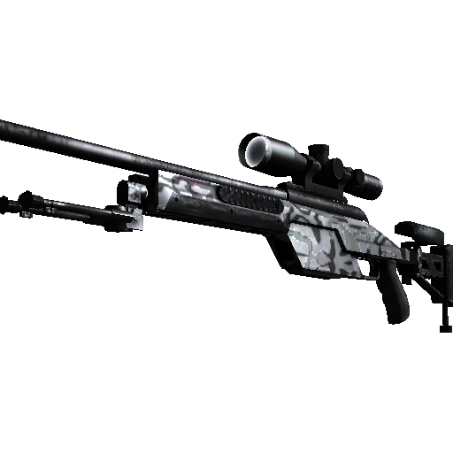 SSG 08 | 黑水 (略有磨损)
