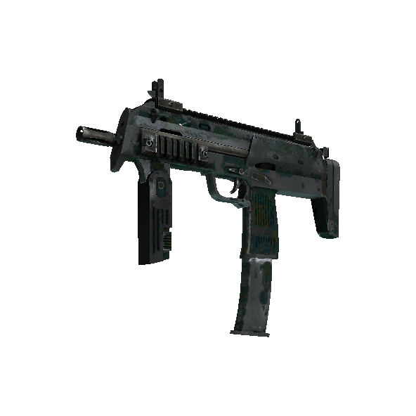 MP7 | 青之绽放 (战痕累累)