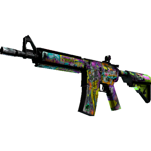 M4A4(StatTrak™) | 活色生香 (战痕累累)