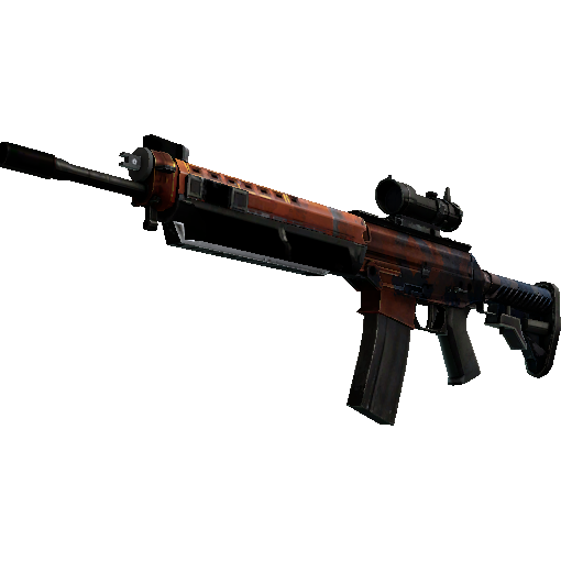 SG 553(StatTrak™) | 危险距离 (破损不堪)