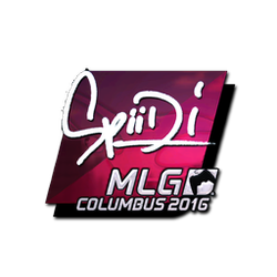 印花 | Spiidi(闪亮)| 2016年 MLG 哥伦布锦标赛