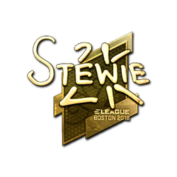 印花 | Stewie2K（金色）| 2018年波士顿锦标赛