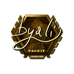 印花 | byali(金色)| 2018年伦敦锦标赛