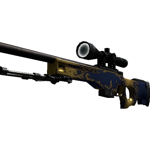 AWP | 无畏战神 (略有磨损)