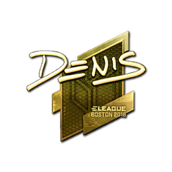 印花 | denis(金色)| 2018年波士顿锦标赛