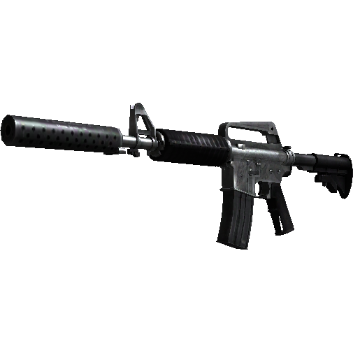 M4A1 消音型(StatTrak™) | 翼蜥 (略有磨损)