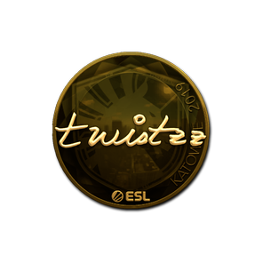 印花 | Twistzz(金色)| 2019年卡托维兹锦标赛