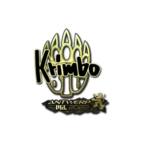 印花 | Krimbo(金色) | 2022年安特卫普锦标赛