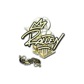 印花 | rallen(金色)| 2023年巴黎锦标赛