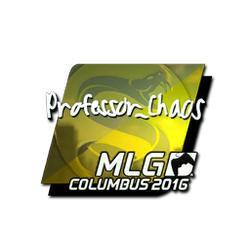 印花 | Professor_Chaos(闪亮)| 2016年 MLG 哥伦布锦标赛