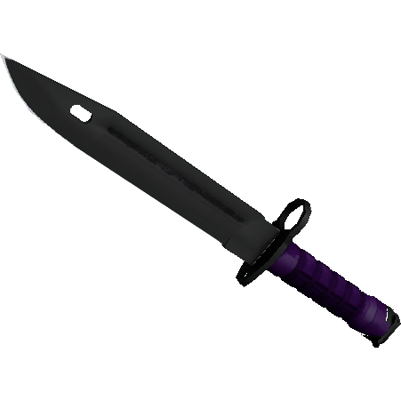 刺刀(★ StatTrak™) | 致命紫罗兰 (略有磨损)