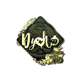 印花 | Dycha(金色)| 2022年里约热内卢锦标赛