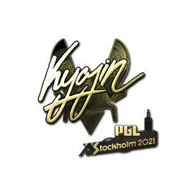 印花 | Kyojin(金色)| 2021年斯德哥尔摩锦标赛