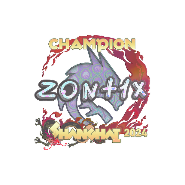 印花 | zont1x(全息,冠军)| 2024年上海锦标赛