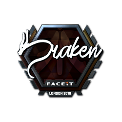 印花 | draken(闪亮)| 2018年伦敦锦标赛