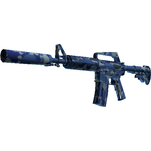 M4A1 消音型（StatTrak™） | 澄澈之水 (略有磨损)