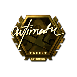 印花 | autimatic(金色)| 2018年伦敦锦标赛