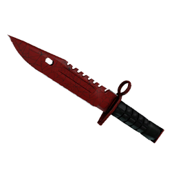 M9 刺刀(★ StatTrak™) | 深红之网 (略有磨损)