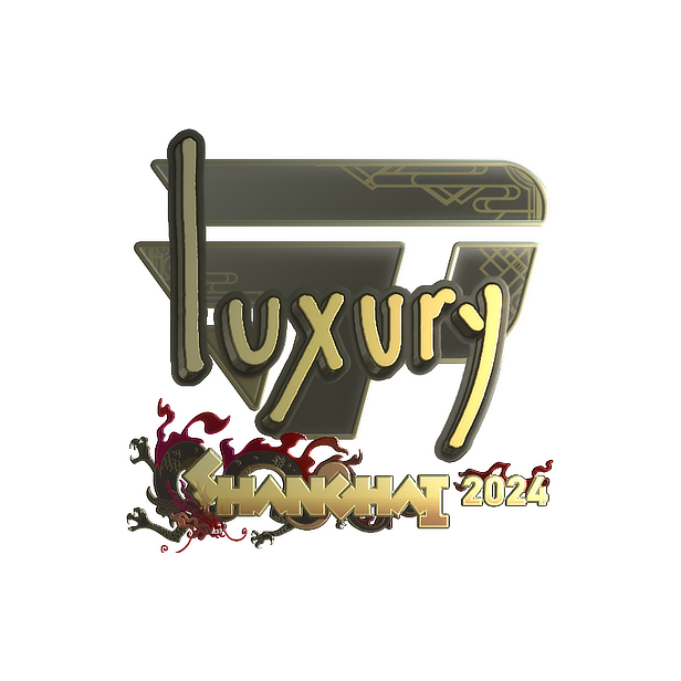 印花 | lux(金色)| 2024年上海锦标赛