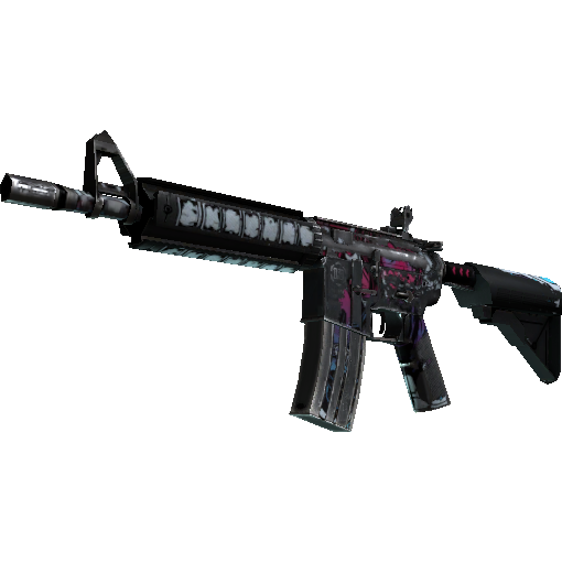 M4A4(StatTrak™) | 黑色魅影 (战痕累累)
