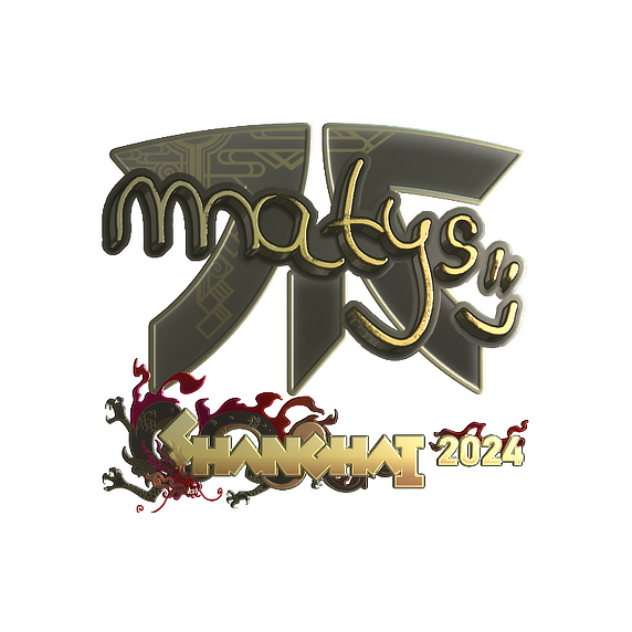 印花 | MATYS(金色)| 2024年上海锦标赛