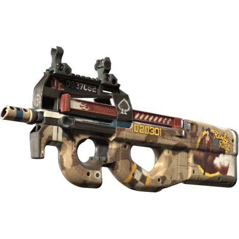 P90(StatTrak™) | 兰迪快冲 (破损不堪)
