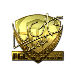 印花 | LUCAS1(金色)| 2017年克拉科夫锦标赛