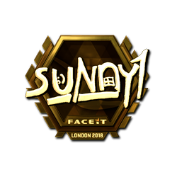 印花 | suNny(金色)| 2018年伦敦锦标赛