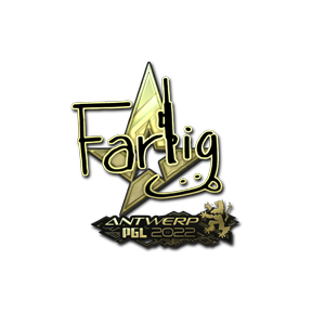 印花 | Farlig(金色) | 2022年安特卫普锦标赛