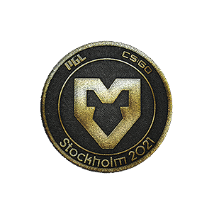 布章 | MOUZ (金色) | 2021年斯德哥尔摩锦标赛