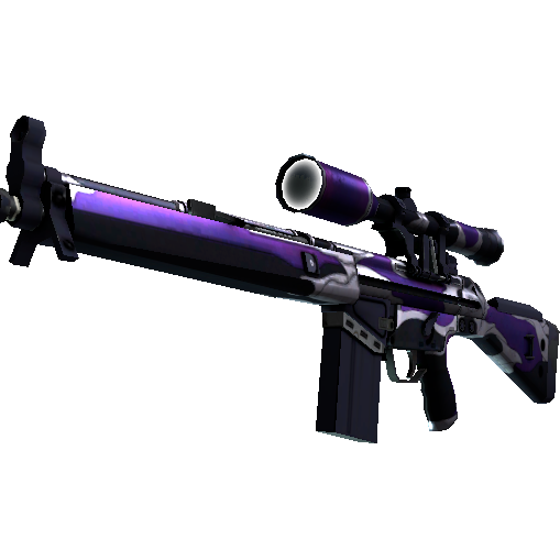 G3SG1(StatTrak™) | 弗卢克斯 (略有磨损)