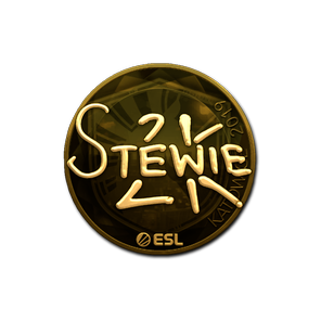 印花 | Stewie2K(金色)| 2019年卡托维兹锦标赛