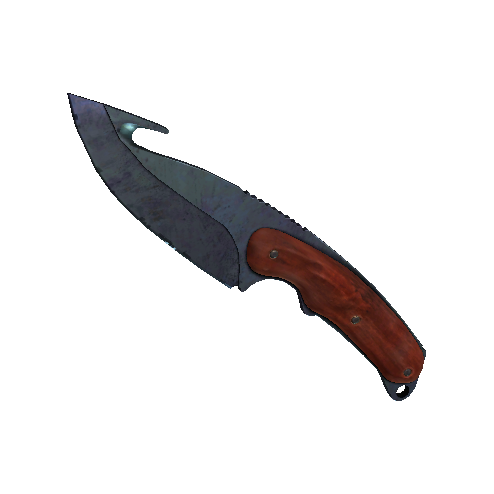 穿肠刀(★ StatTrak™) | 蓝钢 (略有磨损)