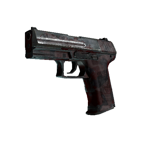 P2000(StatTrak™) | 红色碎片迷彩 (战痕累累)