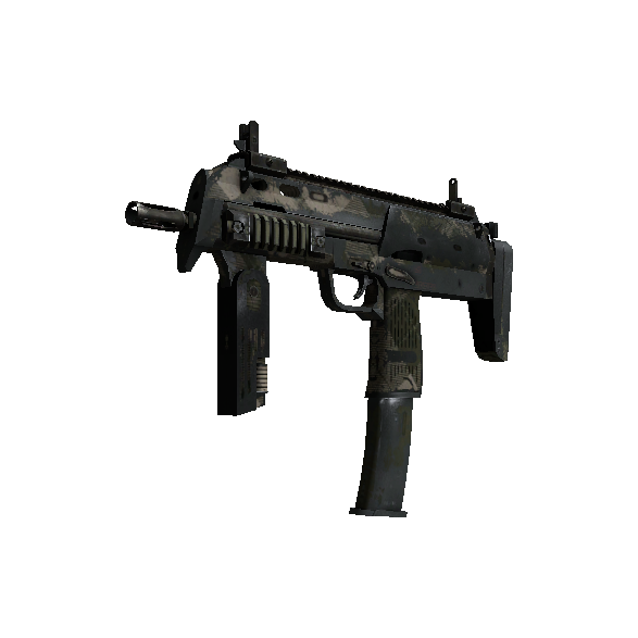MP7 | 橄榄格纹 (战痕累累)