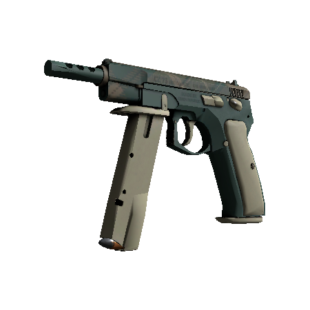 CZ75 | 绿色格纹 (略有磨损)